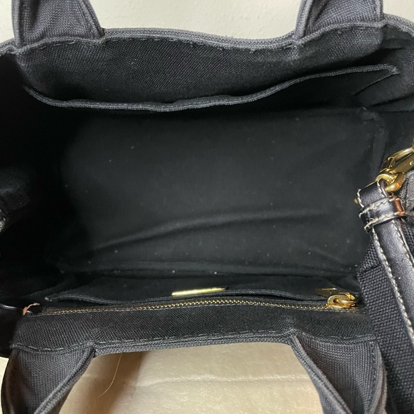 Prada Canapa Canvas tote bag jacquard 2way in black - Picture 6 of 13